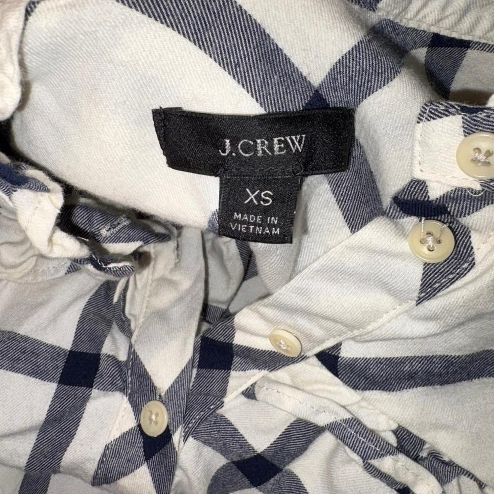 J. Crew  Plaid Button Down Shirt - Picture 6 of 8
